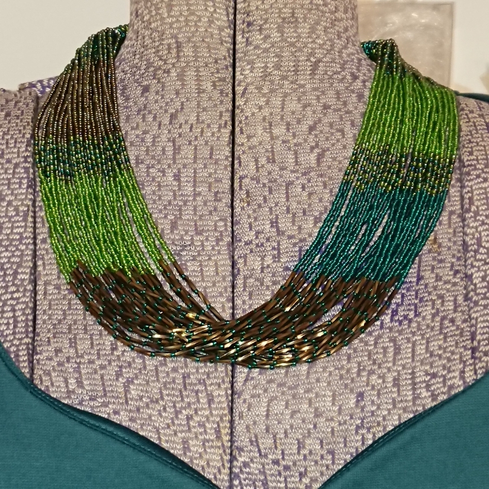 New! Hand Crafted Necklace Imported from Africa